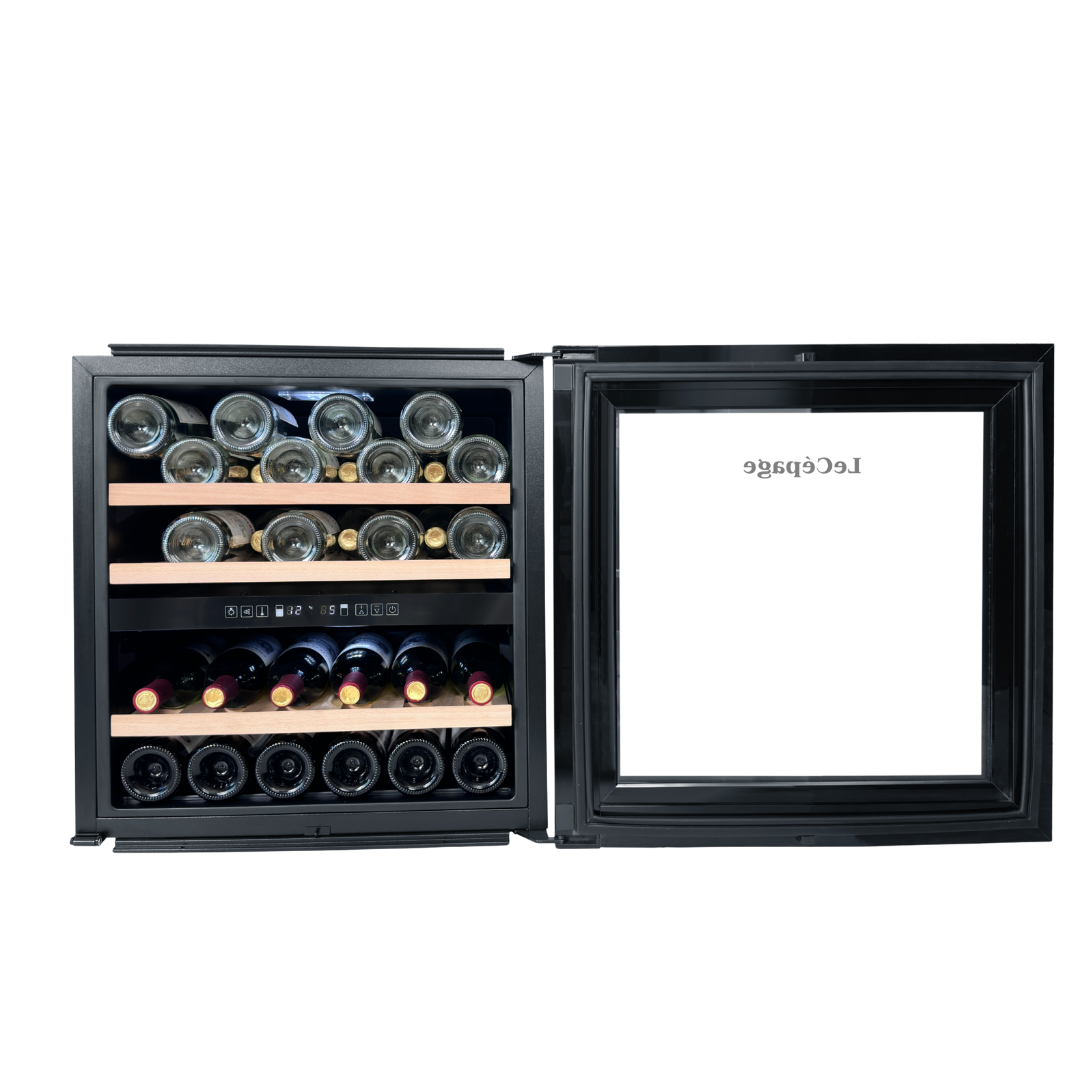 Cave à vin encastrable AGCS36VN2ZBI Lécepage 36 bouteilles 2 zones