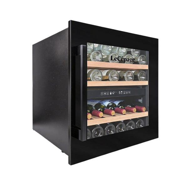 Cave à vin encastrable AGCS36VN2ZBI Lécepage 36 bouteilles 2 zones