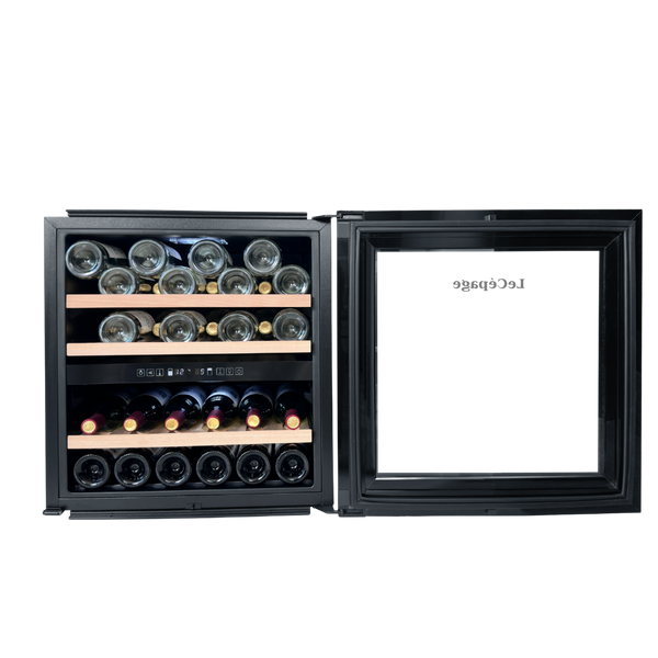 Cave à vin encastrable AGCS36VN2ZBI Lécepage 36 bouteilles 2 zones