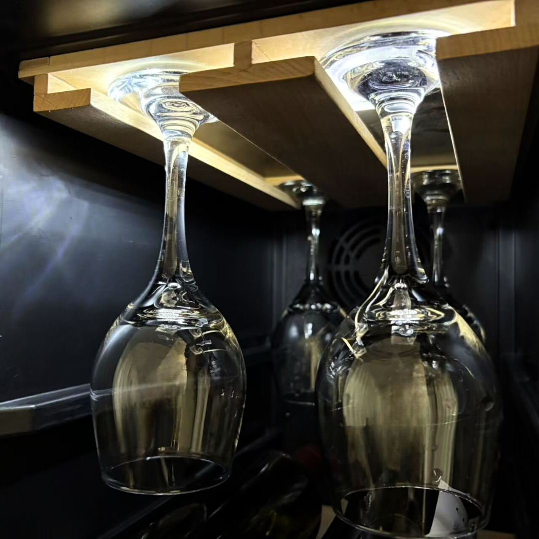 AGCS70VN2Z Cave à vin 2 zones faible largeur jusqu'à 68 bouteilles LeCépage