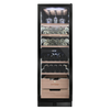 Lécépage Cave à vin enchassable AGCV210VN2ZBI – 209 bouteilles – Double zone