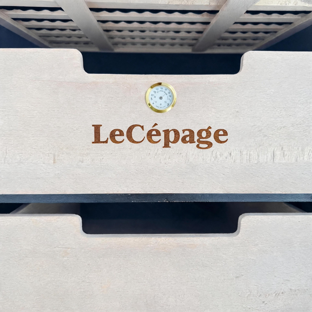 Lécépage Cave à vin enchassable AGCV210VN2ZBI – 209 bouteilles – Double zone