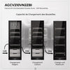 Lécépage Cave à vin enchassable AGCV210VN2ZBI – 209 bouteilles – Double zone