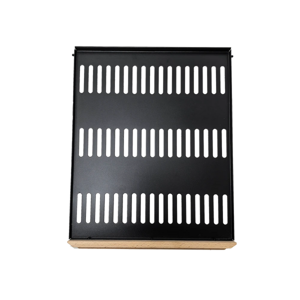 Étagère métallique plate fronton bois pour AGCS200VN2Z2D