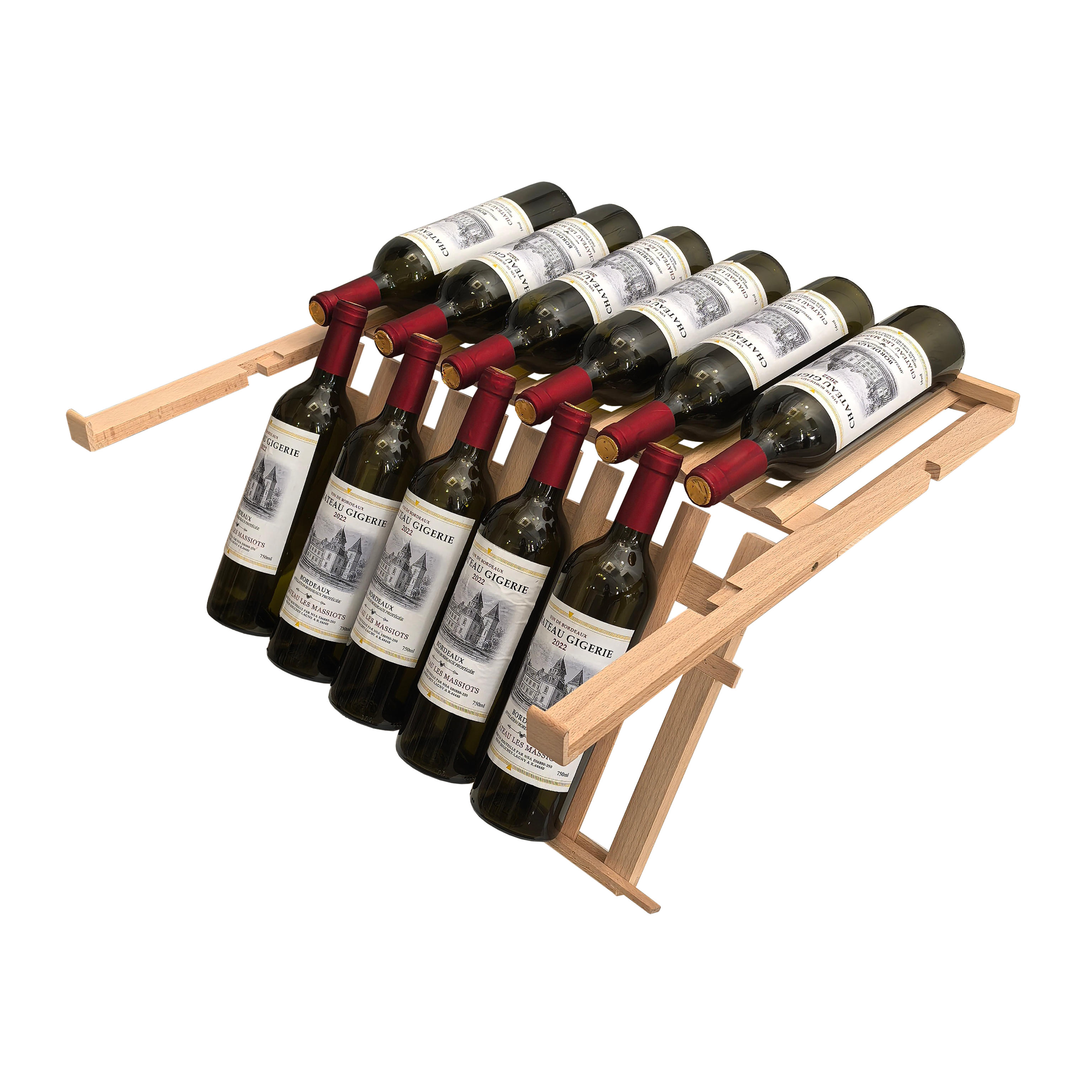Clayette de presentation en bois LJS294DISPLAY pour cave a vin Lecepage