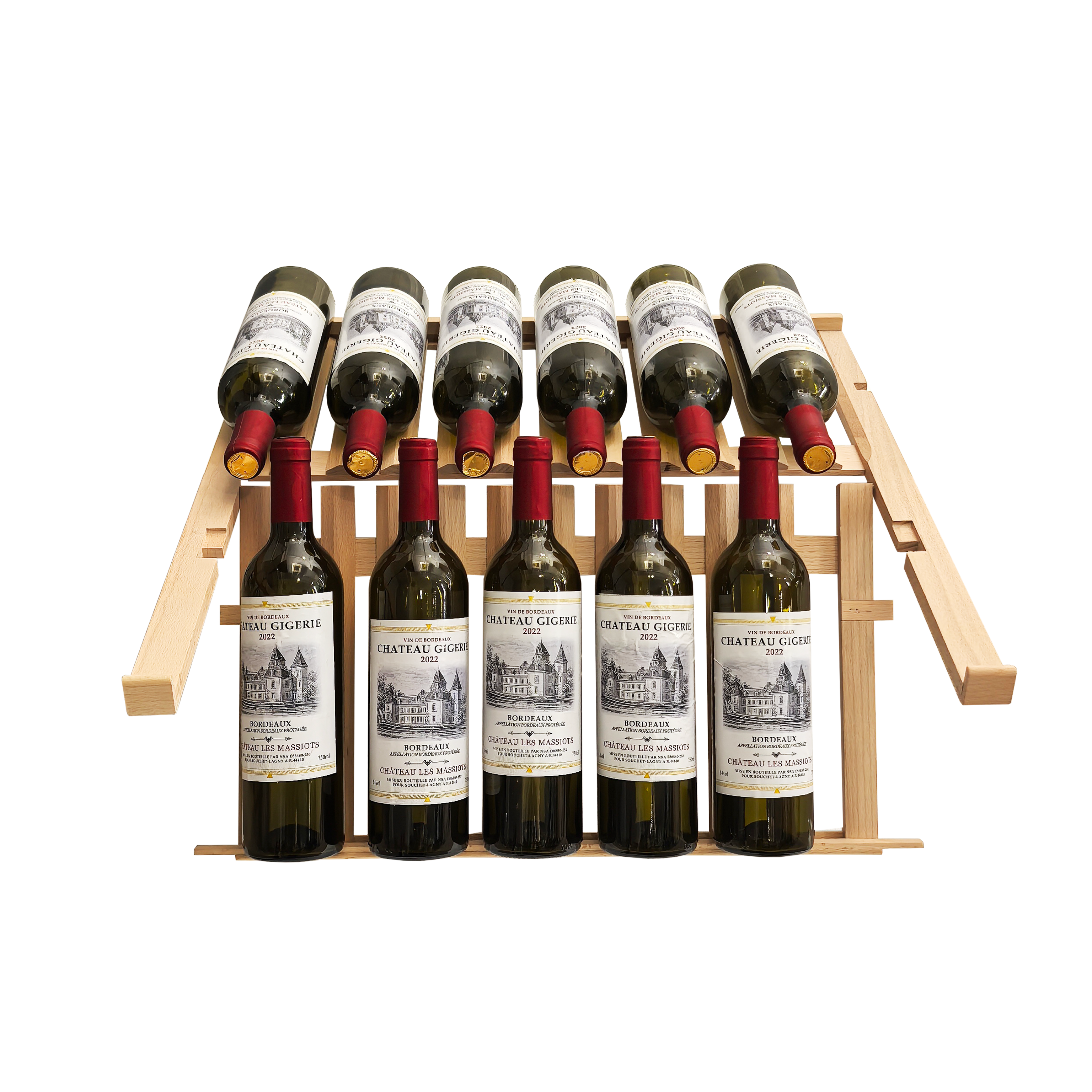 Clayette de presentation en bois LJS294DISPLAY pour cave a vin Lecepage