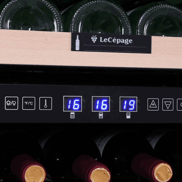 AGCS600VX2DP Cave à Vin et à Boissons à Triple Zone| LeCépage
