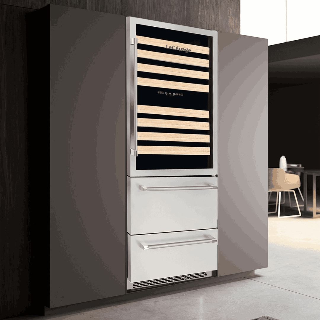 AGCS600VX2DP Cave à Vin et à Boissons à Triple Zone| LeCépage