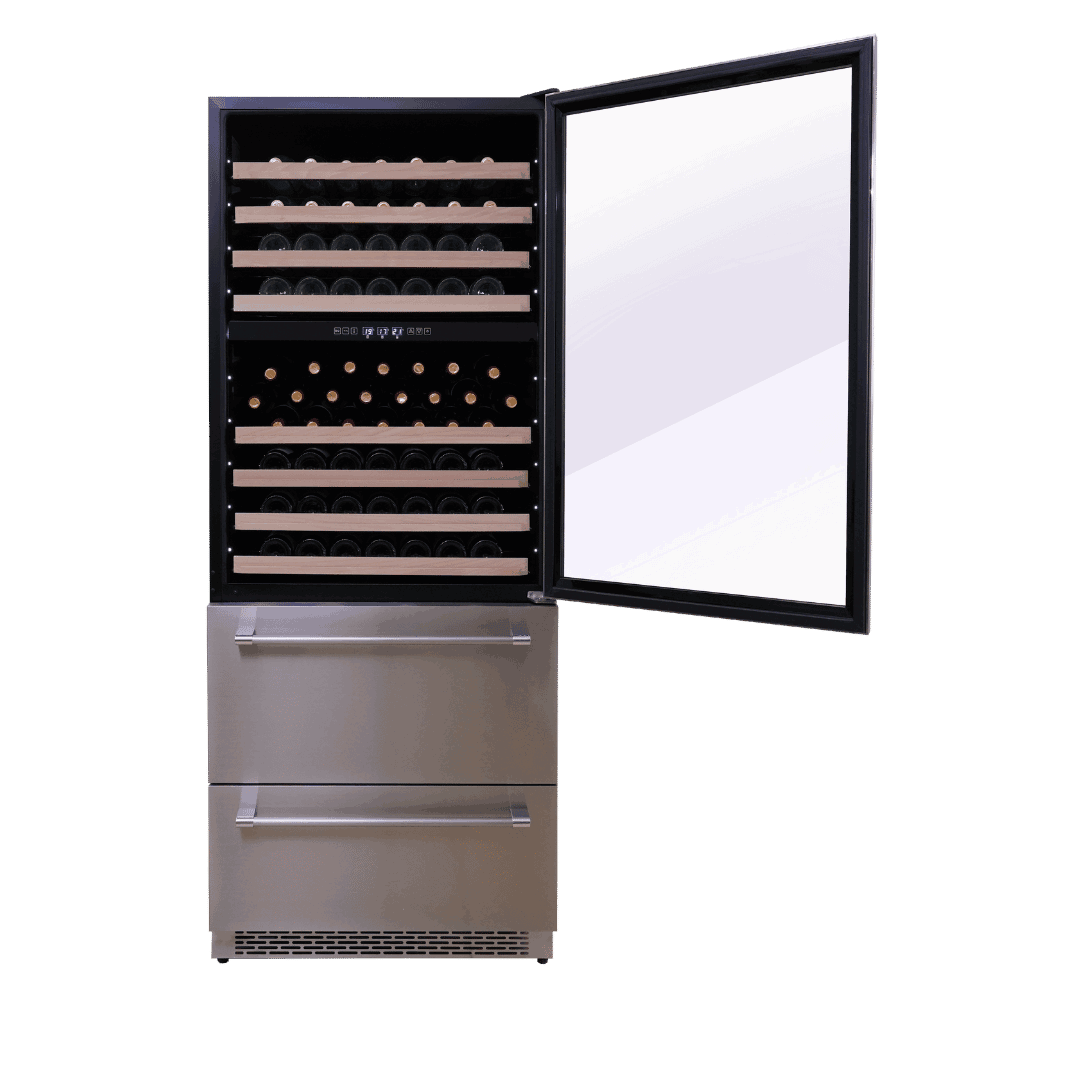 AGCS600VX2DP Cave à Vin et à Boissons à Triple Zone| LeCépage