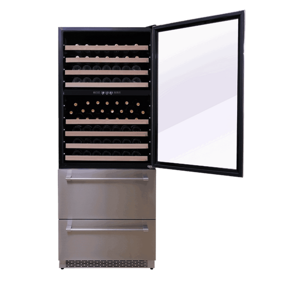 AGCS600VX2DP Cave à Vin et à Boissons à Triple Zone| LeCépage