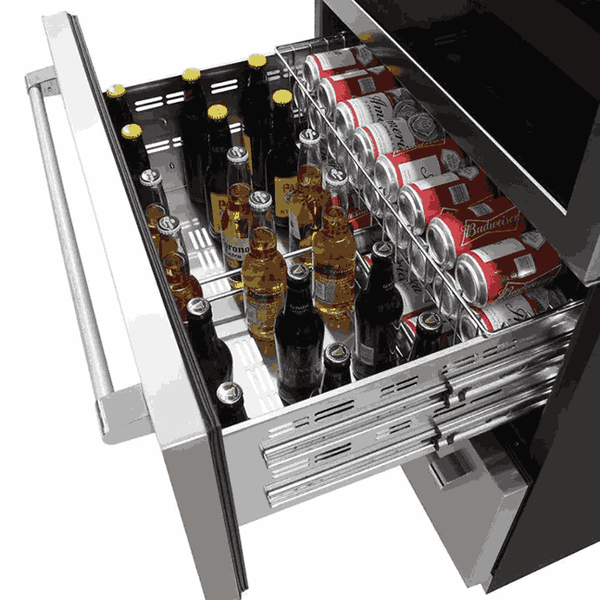 AGCS600VX2DP Cave à Vin et à Boissons à Triple Zone| LeCépage
