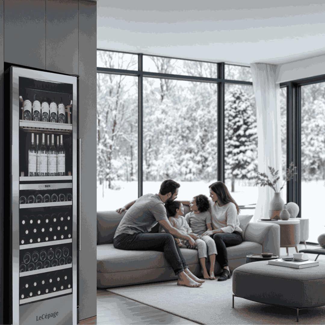 AGJ268VX2Z 268 Bouteilles Double Zone Polyvalente | LeCépage