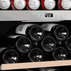 AGK3ZMULTI 282L Cave à Vin et Boissons à Triple Zone Polyvalente | LeCépage