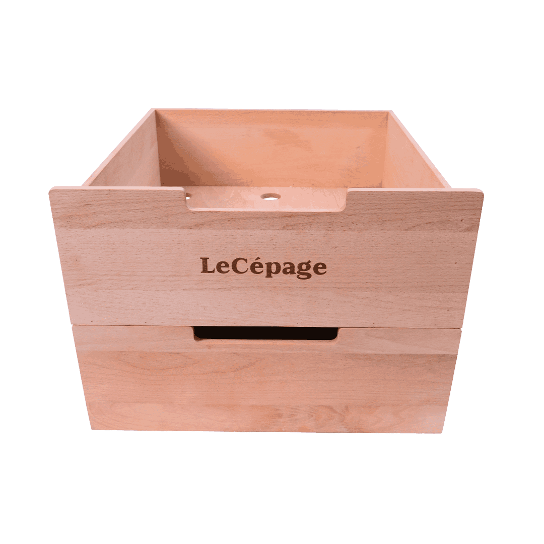 Set de 2 tiroirs bois pour AGCV230VN2Z1D  | LeCépage